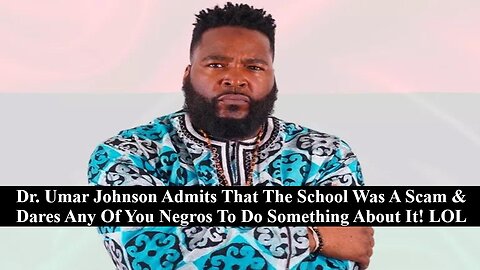 Dr Umar Johnson Explains That Now The State Is Trying To Repossess His School Because Of Back Taxes!