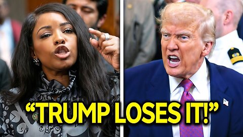 Trump LOSES IT Over EMPTY PARADE After CONFRONTED By Jasmine Crockett