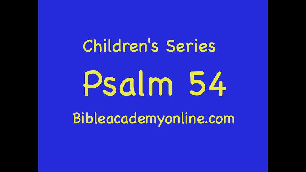 CS Psalm 54