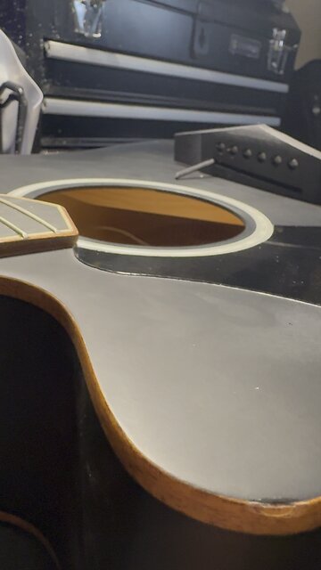 Guitar bridge removal