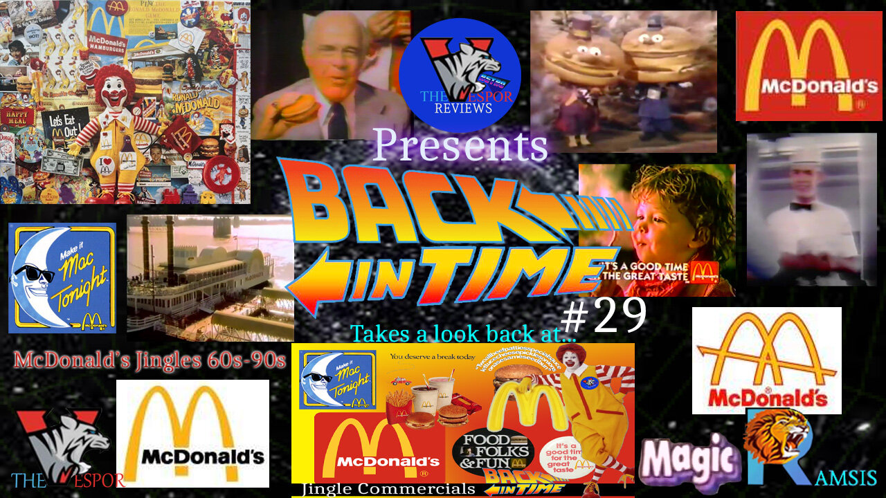 A Look Back at | 🍟 McDonald's Commercial Jingles 🍔 | 1960s - 1990s | Back in Time