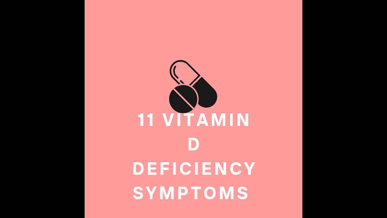 11 vitamin d deficiency symptoms