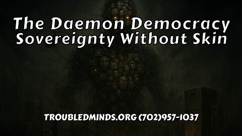 The Daemon Democracy - Sovereignty Without Skin