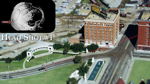 Horne- 5 Takeaways from Skull X-Ray Docu-JFK Head Shots 3D Model w/Storm Drain Shot thru Upper Skull