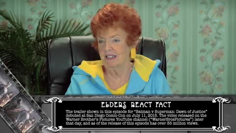 Incredible: ELDERS REACT TO BATMAN v SUPERMAN TRAILER