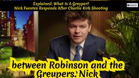 What Is A Groyper? Nick Fuentes Responds After Charlie Kirk Shooting