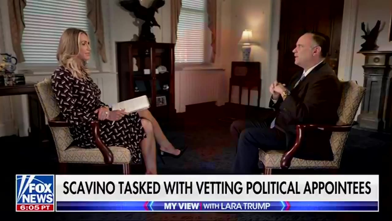 DAN SCAVINO-PRESIDENT TRUMP TRUTH -WITH LARA TRUMP