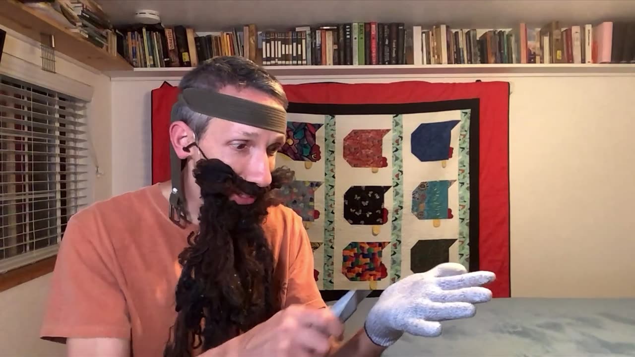 Amazon Kitchen Glove Testimony on Safety in Cutting! Guy was cracking me up!