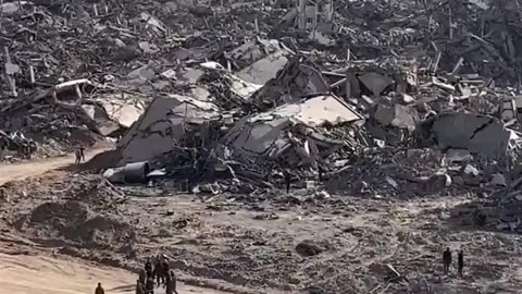 Aftermath Of Israeli Bombing Campaigns