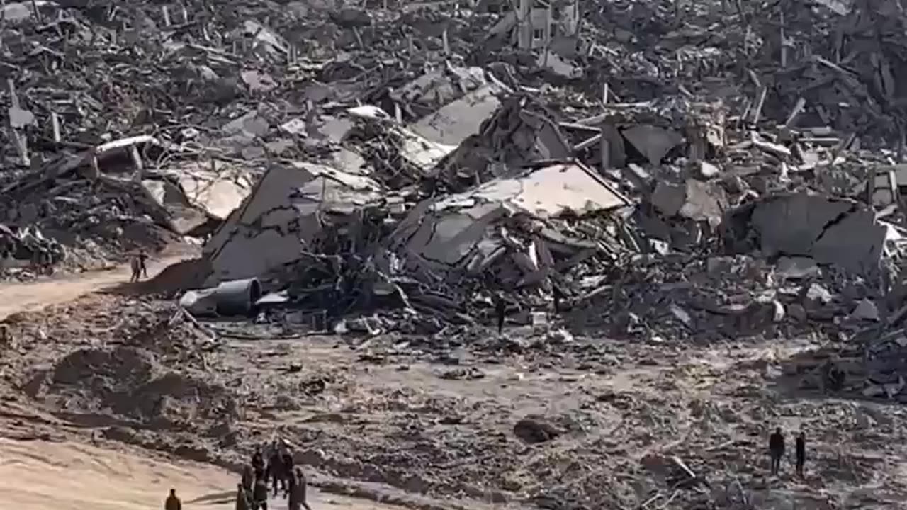 Aftermath Of Israeli Bombing Campaigns
