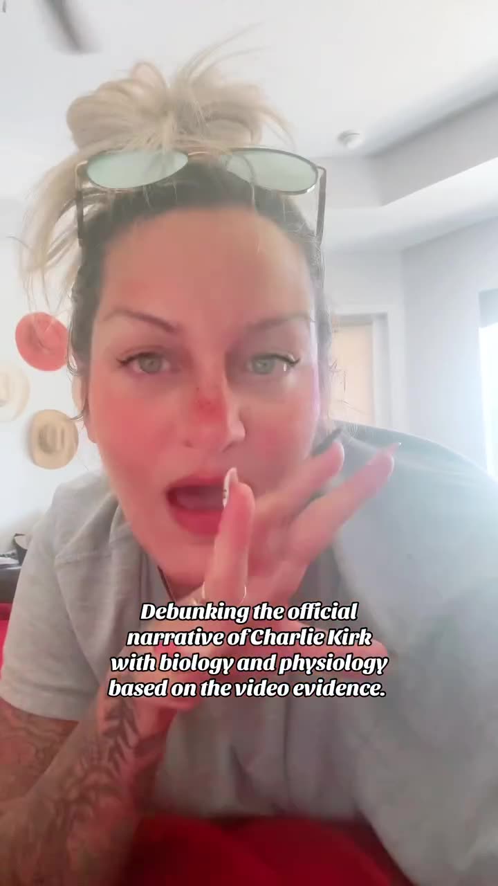 Debunking the official narrative of the entry wound of Charlie Kirk