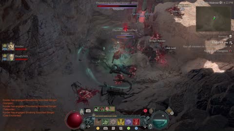 DIABLO 4 being a powerful vampire