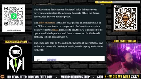 Israel’s Attempt to Control Media Narrative | @GetIndieNews