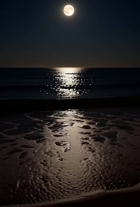 The Moonlit Tide, AI Video