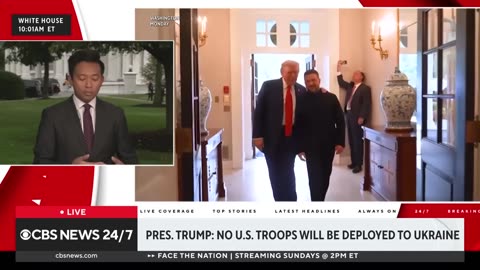 Russia responds to potential Ukraine security guarantees as Trump signals U.S. support