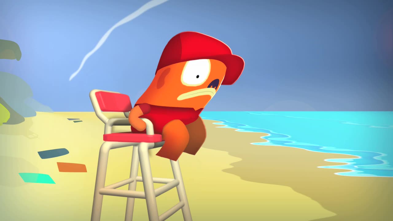 The beach - B