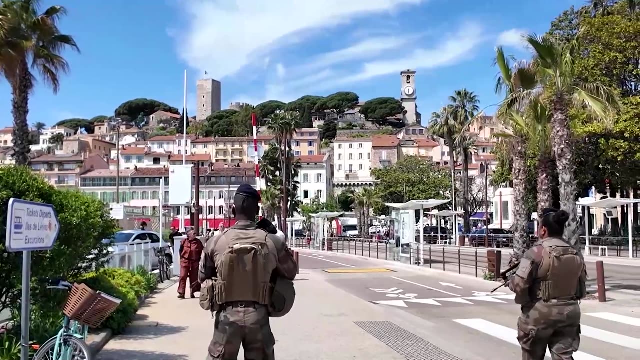 Security tight in Cannes on first full day of film festival