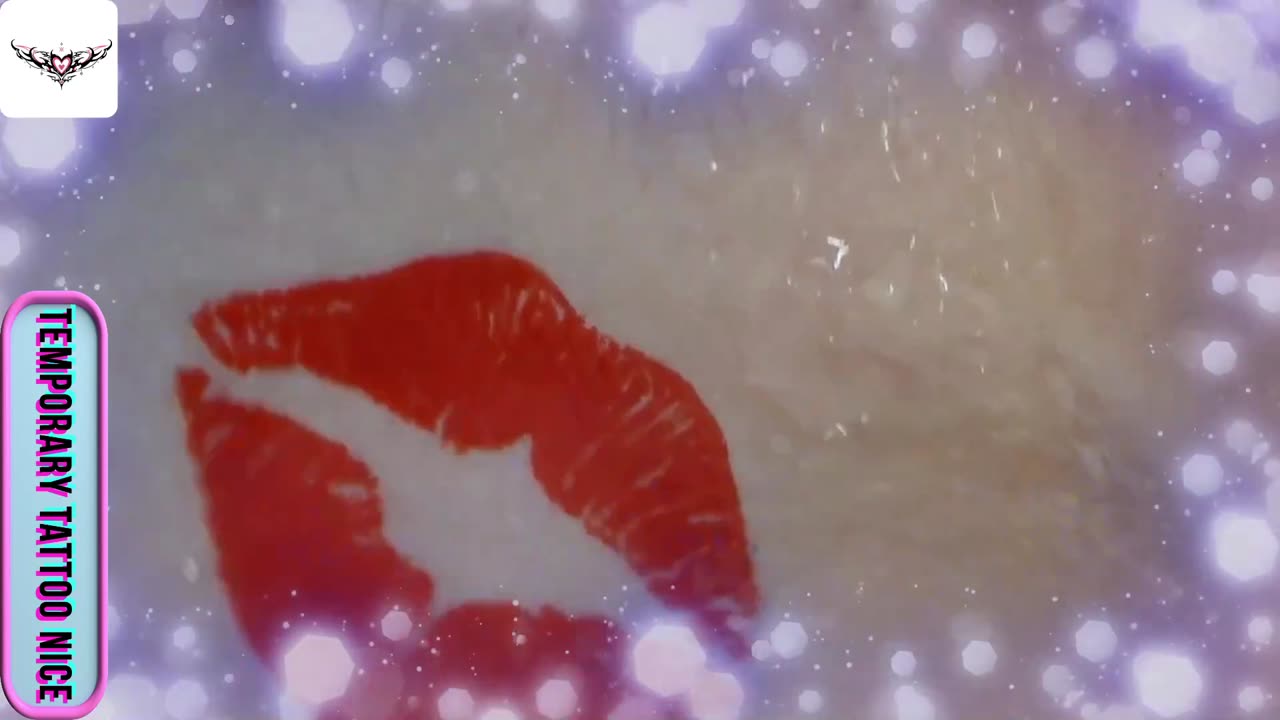 Red lips tattos #temporarytattoo #temporarytattoos #temporarytattosticker
