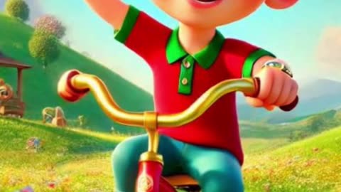 Ring Ring! 🚲 Bicycle Bell Fun for Kids | Nursery Rhyme Short