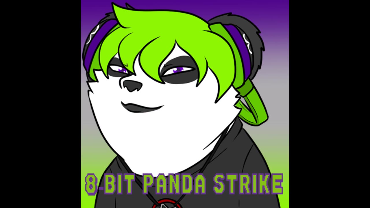8-Bit Panda Strike - Social Justice Waste