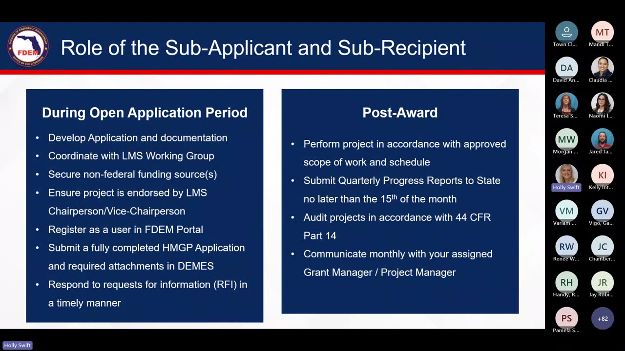 2025 State-Wide Applicant Briefing (Video)
