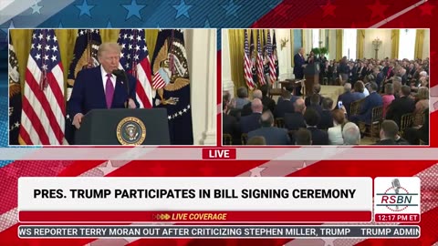 RSBN President Trump Signs Bill Stopping Mandatory EVs - 6-12-25