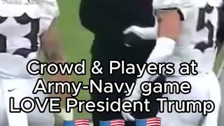 The vibes are unreal 🇺🇸🏈