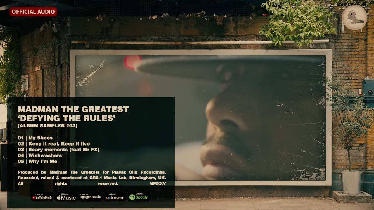 Madman the Greatest - Defying the rules (Album Sampler #03) [Official Audio]