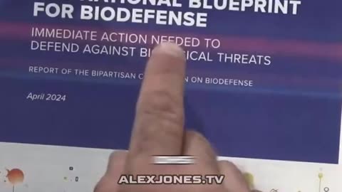 Alex Jones Warns of Planned Pandemic to Undermine Trump