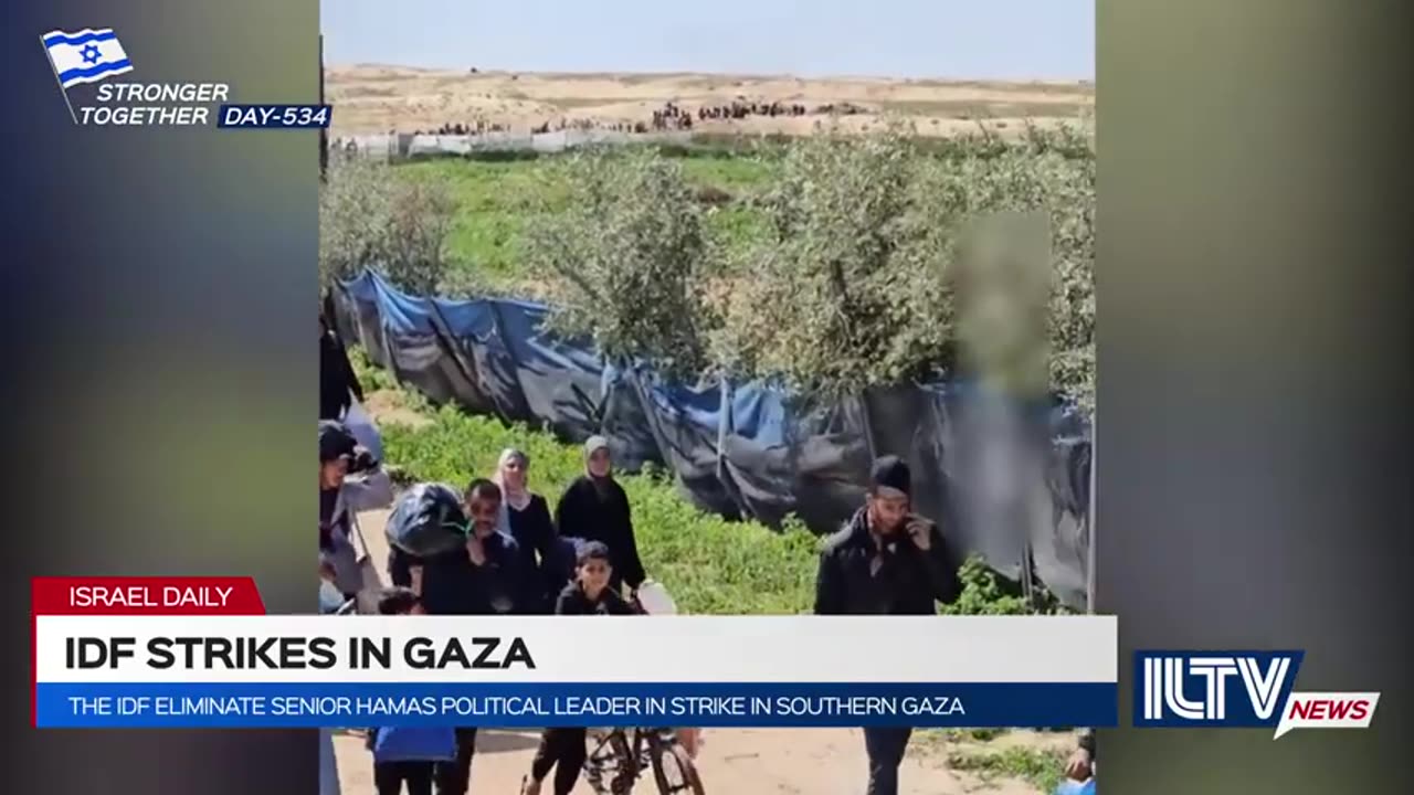 Senior Hamas Political Leader Eliminated