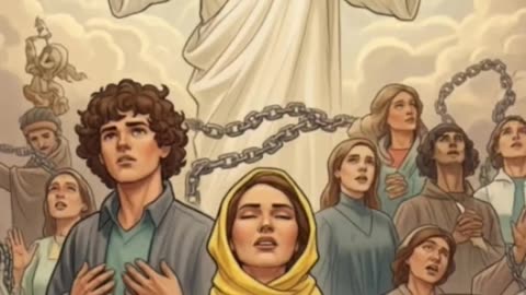 An AIillustration of the Gospel.#DreamScreenAI #biblicaltruth #ytshorts