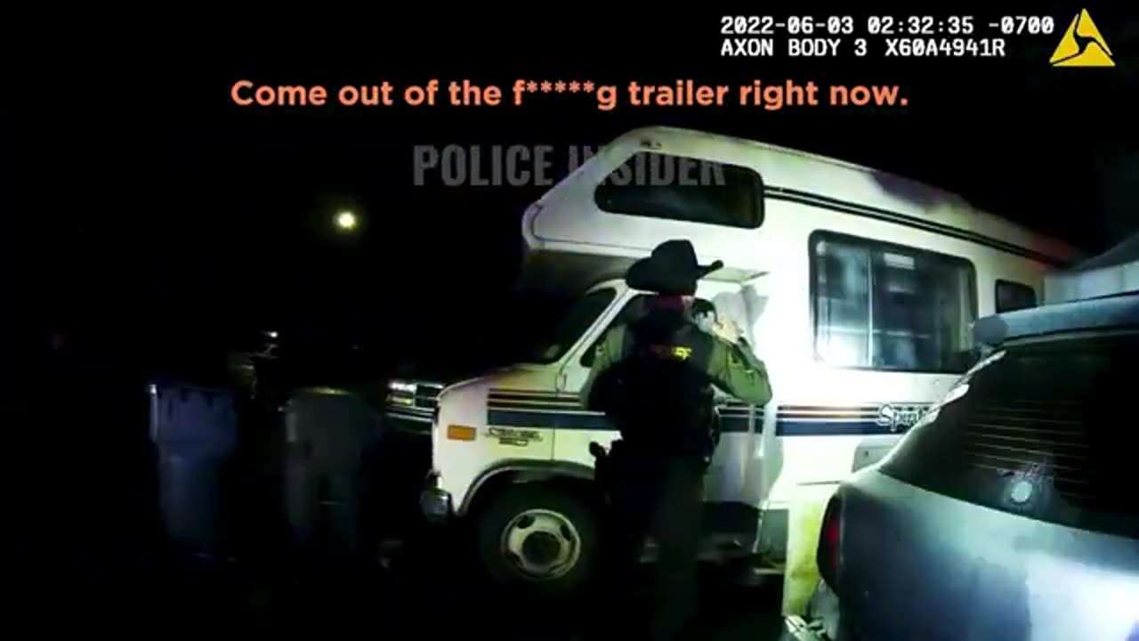 Couple Get The Surprise of Their Life After Fleeing Police