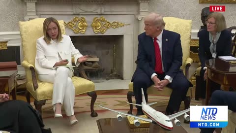 LIVE: Trump Meets With Italian Prime Minister Meloni at the White House