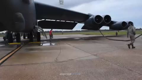 B-52 Strat fortress Take Off U.S. Air Force