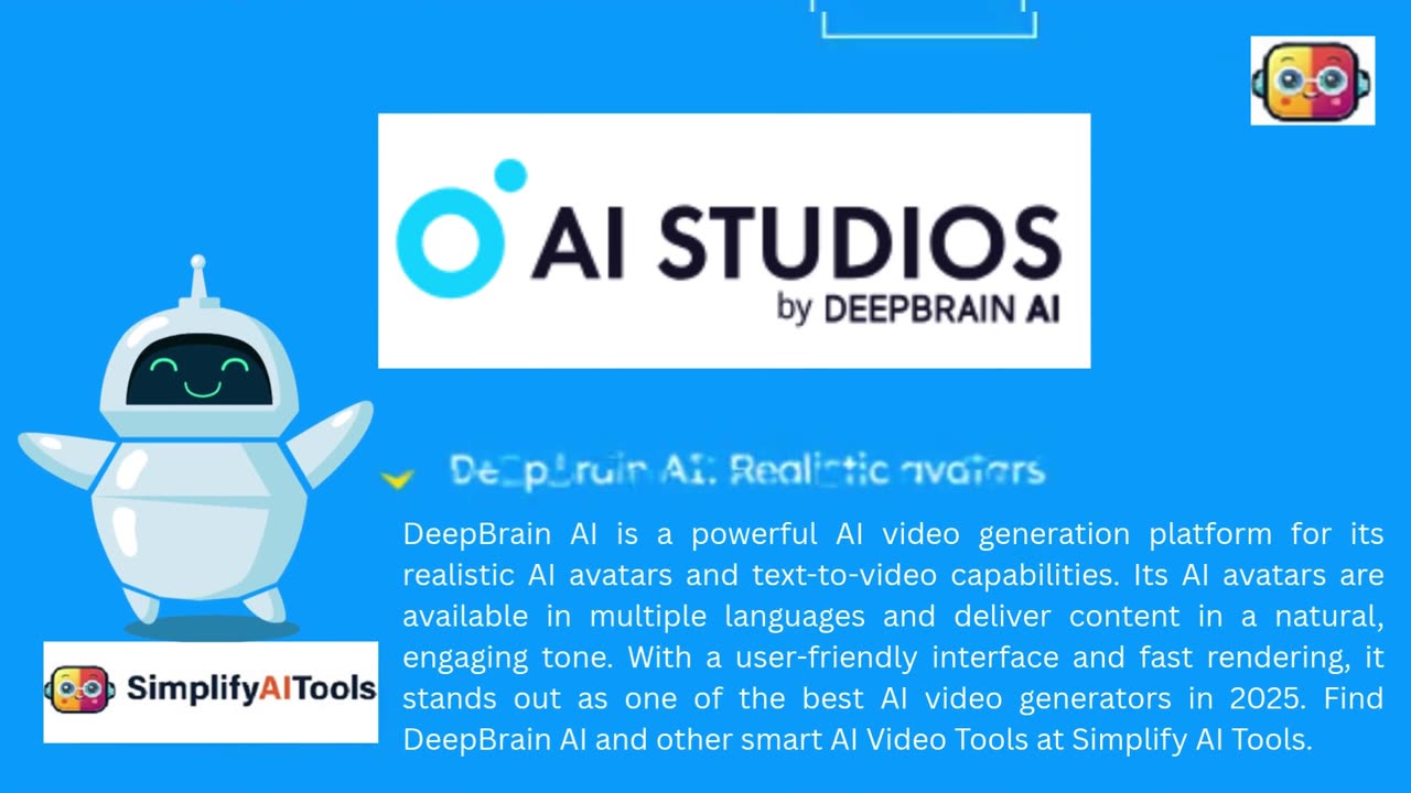 Create Videos with 10 Powerful AI Text-to-Video Generators Tools in 2025 - Simplify AI Tools