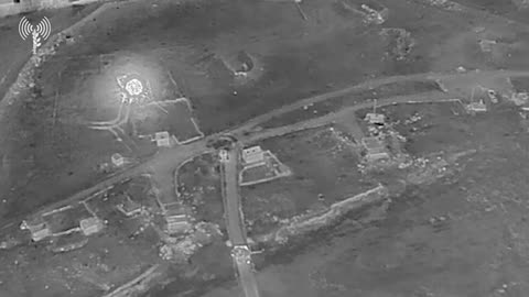 IDF locates and destroys tanks, armored vehicles and weapons at a post in Syria