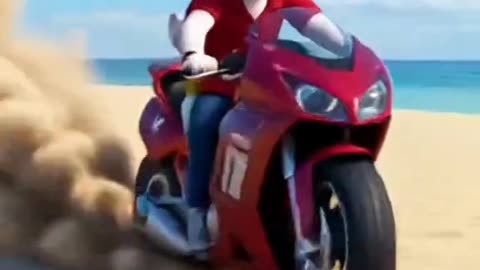 Angela and her daughter when they work with their mouths🐱🏍
