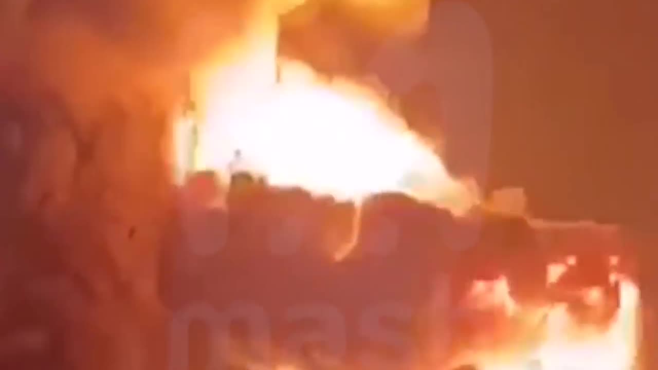 A Second Tank Depressurized and Exploded at Kavkazskaya Oil Depot(Burning Since March 19)