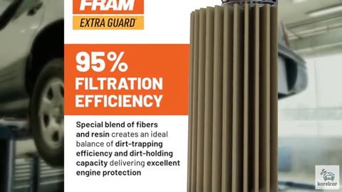 FRAM Extra Guard PH7317 10K Mile Change Automotive Replacement Interval Spin-On