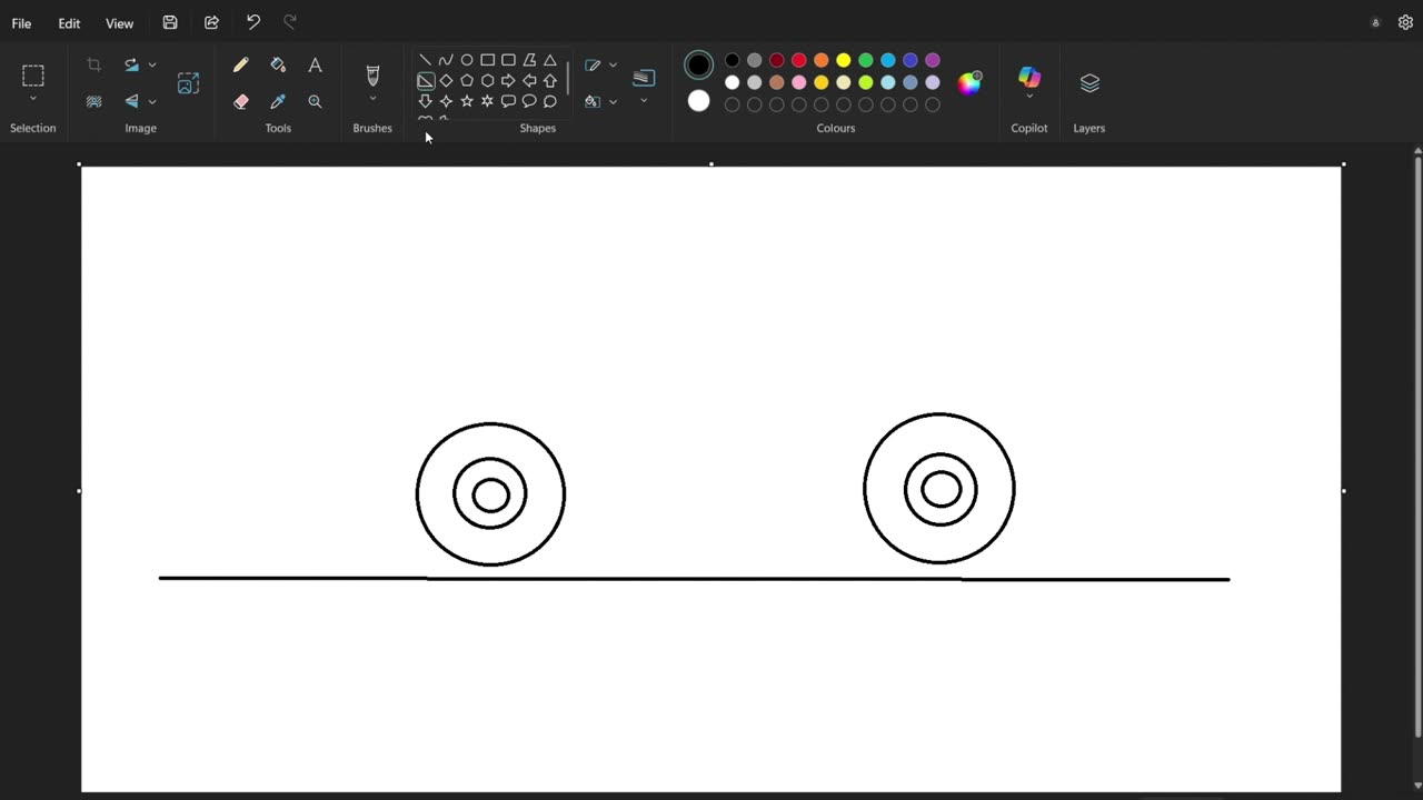 How to Draw a Realistic Motorcycle in Microsoft Paint II Part 1
