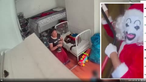 Babysitter caught on camera beating three children with a belt