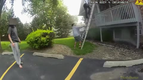 Joliet police release video of officers helping with rescue at apartment fire