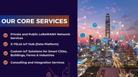 X-TELIA – Smart IoT Solutions Powered by LoRaWAN®