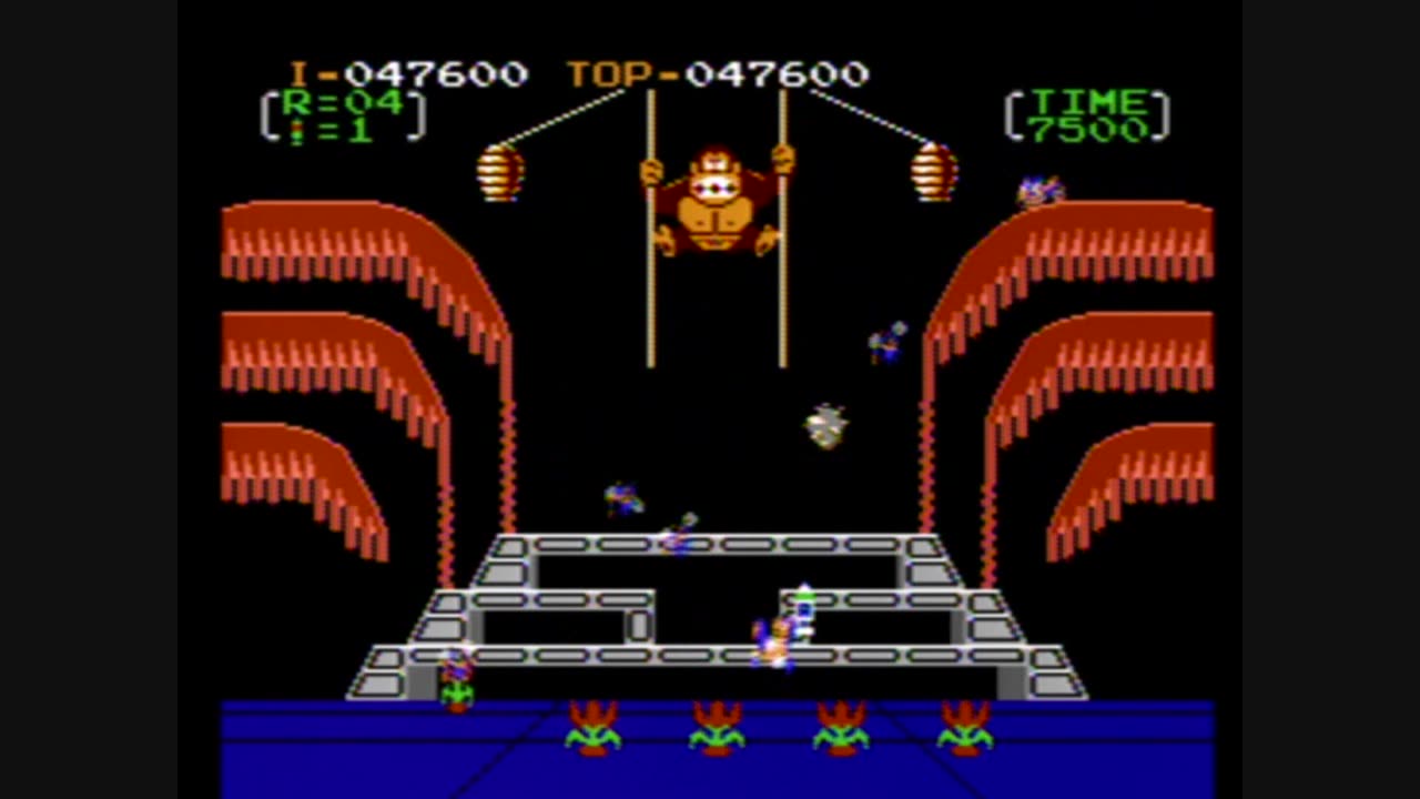 Straight Edge Game Room - Donkey Kong 3 (NES)