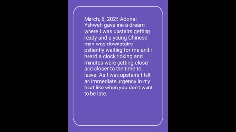 March 6 2025