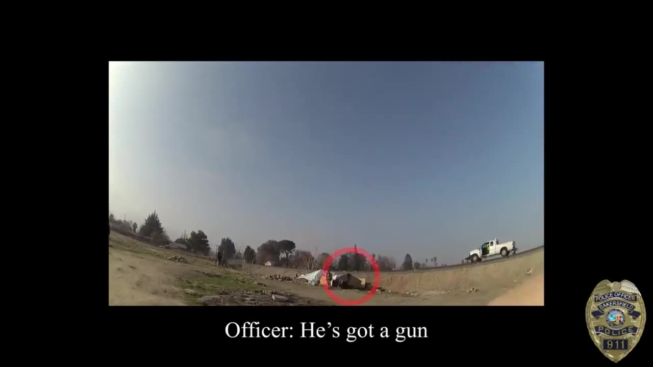 Bakersfield Police Shoot Armed Combatant at Homeless Encampment