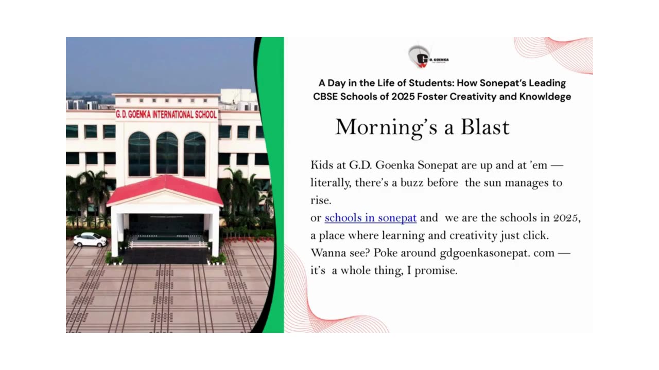 A Day in the Life of Students: How Sonepat’s Leading CBSE Schools of 2025 Foster Creativity and Knowldege