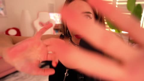 ASMR girl who's obsessed with you put you