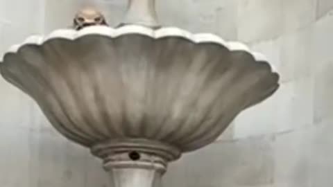Harry Potter Easter Egg In Fountain At Universal's Epic Universe