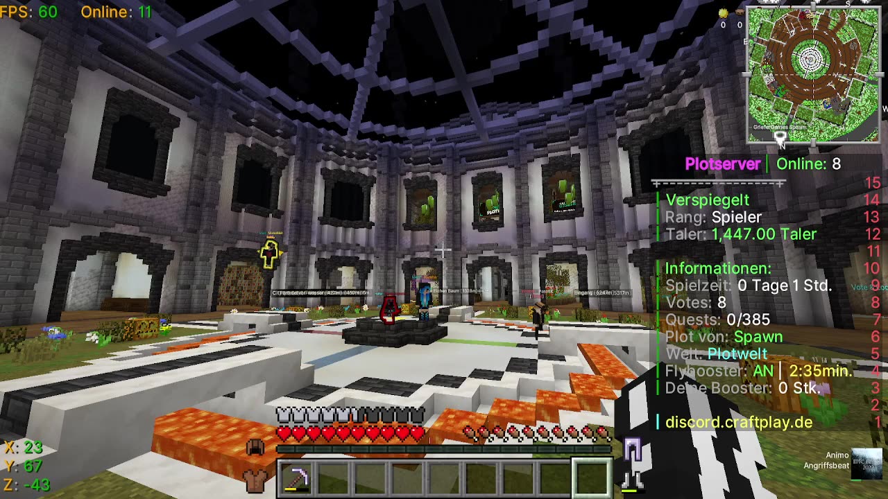 Trailer | MC Song - #Team-Mitglieder 🤫 Server Craftplay.de • (VOODOO by ALI) 1.2.4